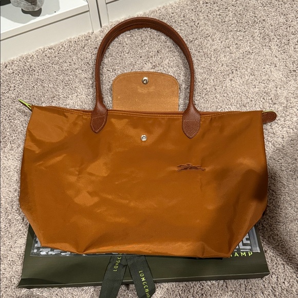 Longchamp Handbags - Longchamp Brown Tote Bag